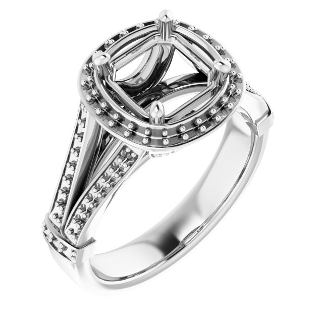 Halo-Style Ring