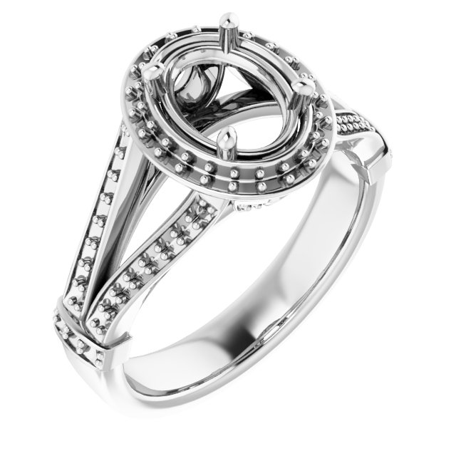 Halo-Style Ring