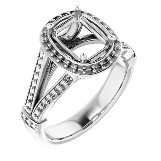 Halo-Style Ring