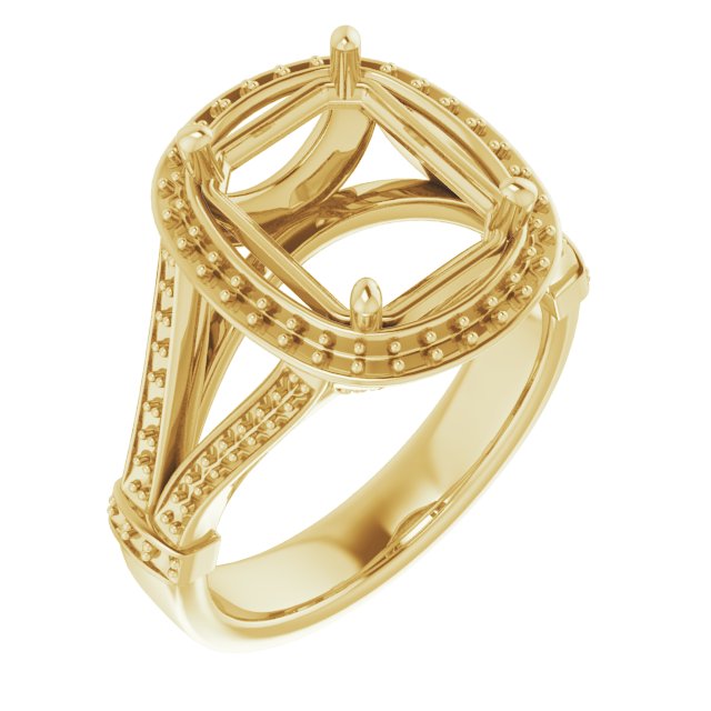 Halo-Style Ring
