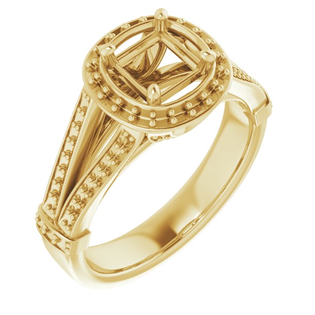 Halo-Style Ring
