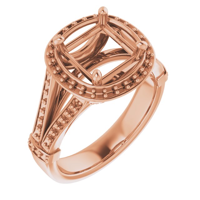 Halo-Style Ring
