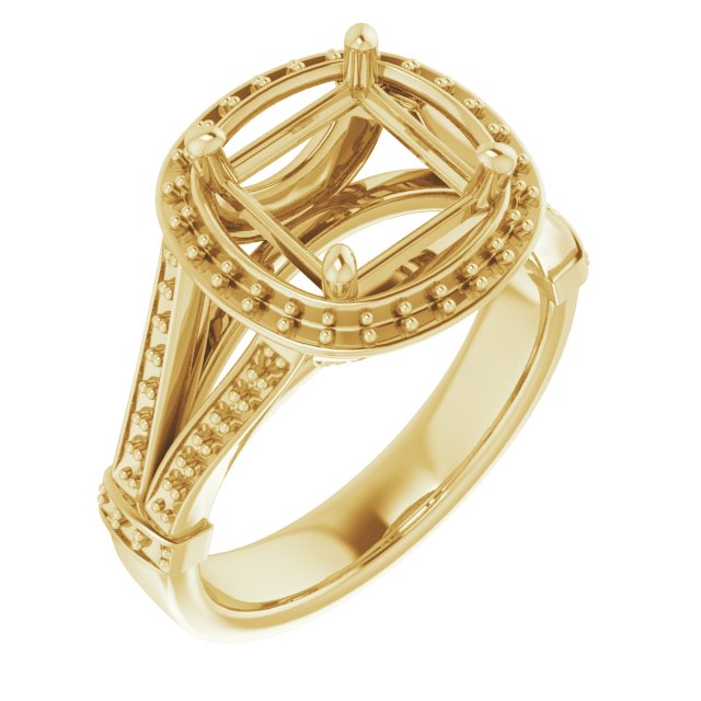 Halo-Style Ring
