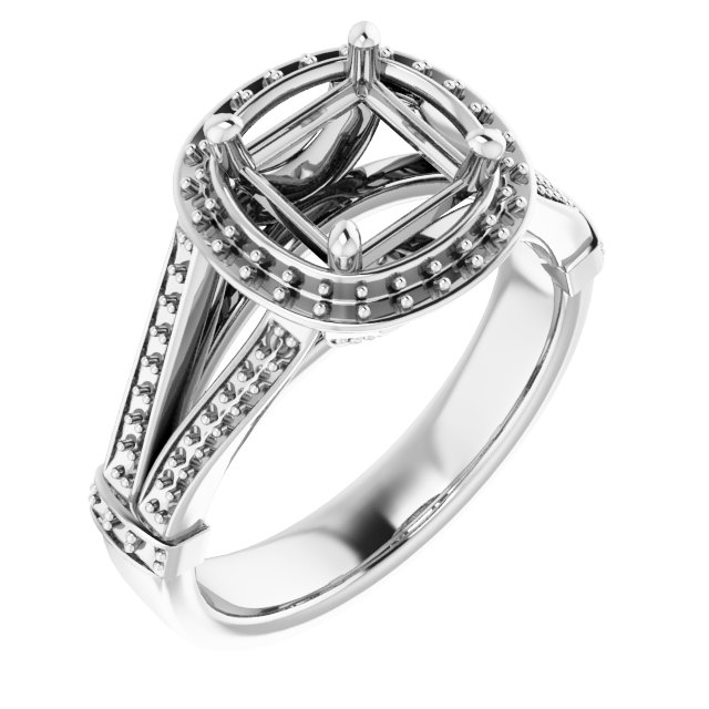 Halo-Style Ring