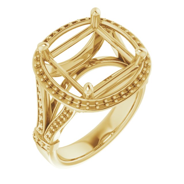 Halo-Style Ring