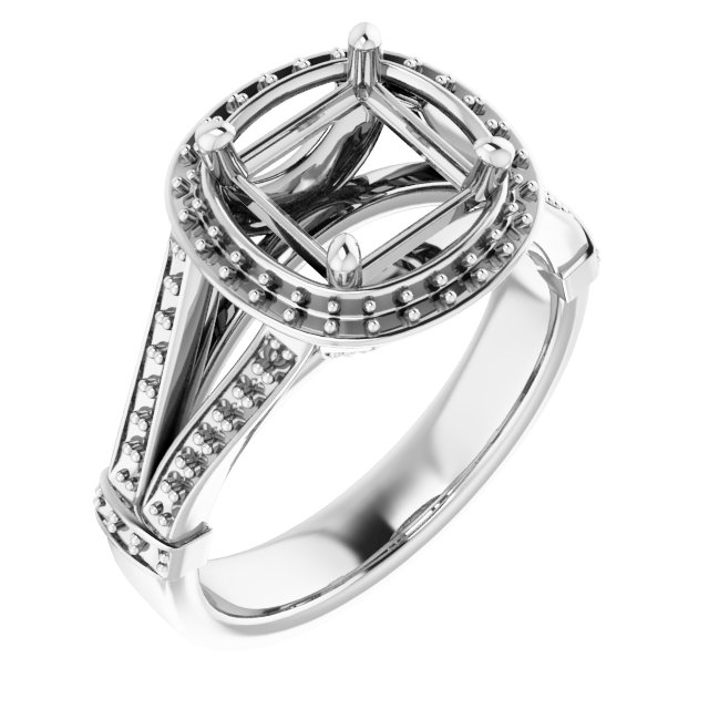 Halo-Style Ring