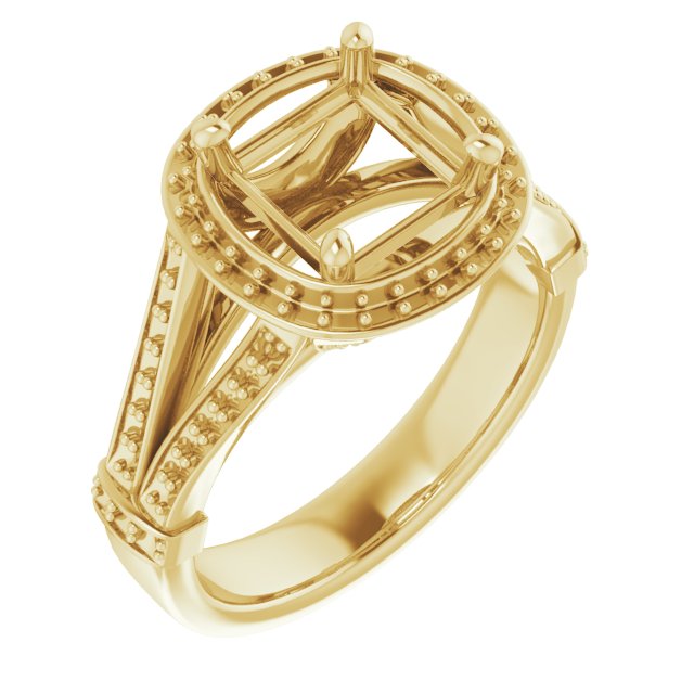 Halo-Style Ring