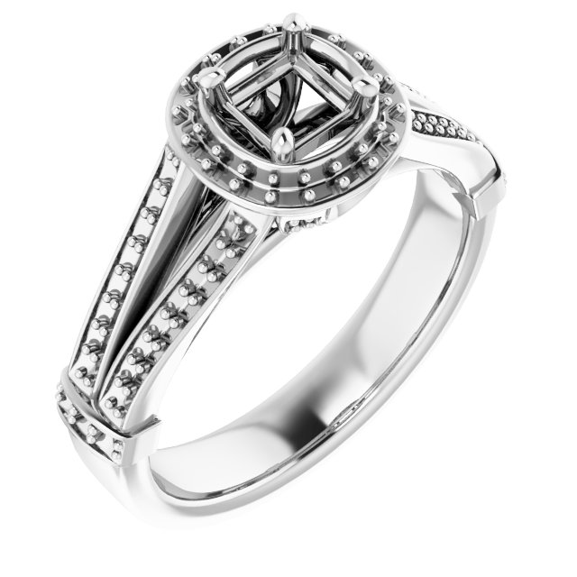 Halo-Style Ring