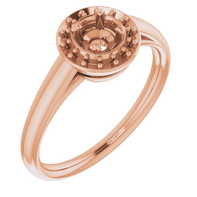 Halo-Style Engagement Ring
