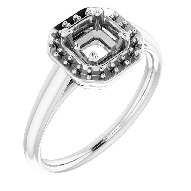 Halo-Style Engagement Ring