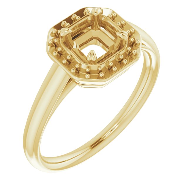Halo-Style Engagement Ring