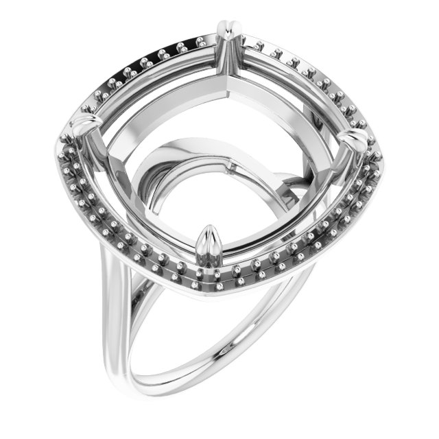 Halo-Style Engagement Ring