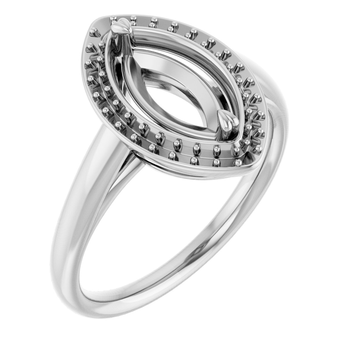 Halo-Style Engagement Ring
