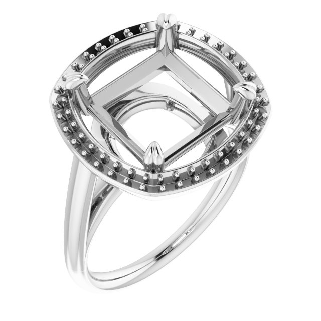 Halo-Style Engagement Ring