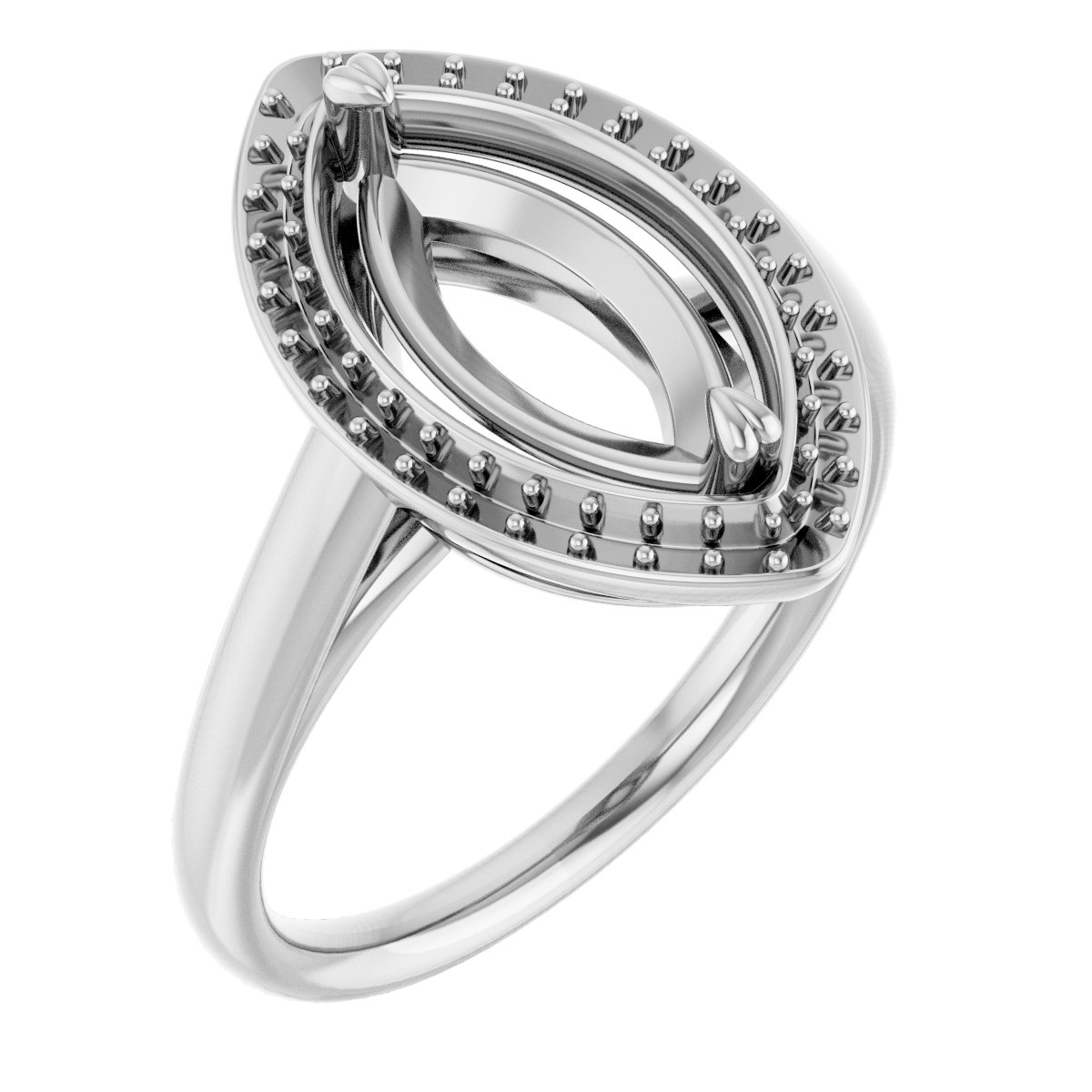Halo-Style Engagement Ring