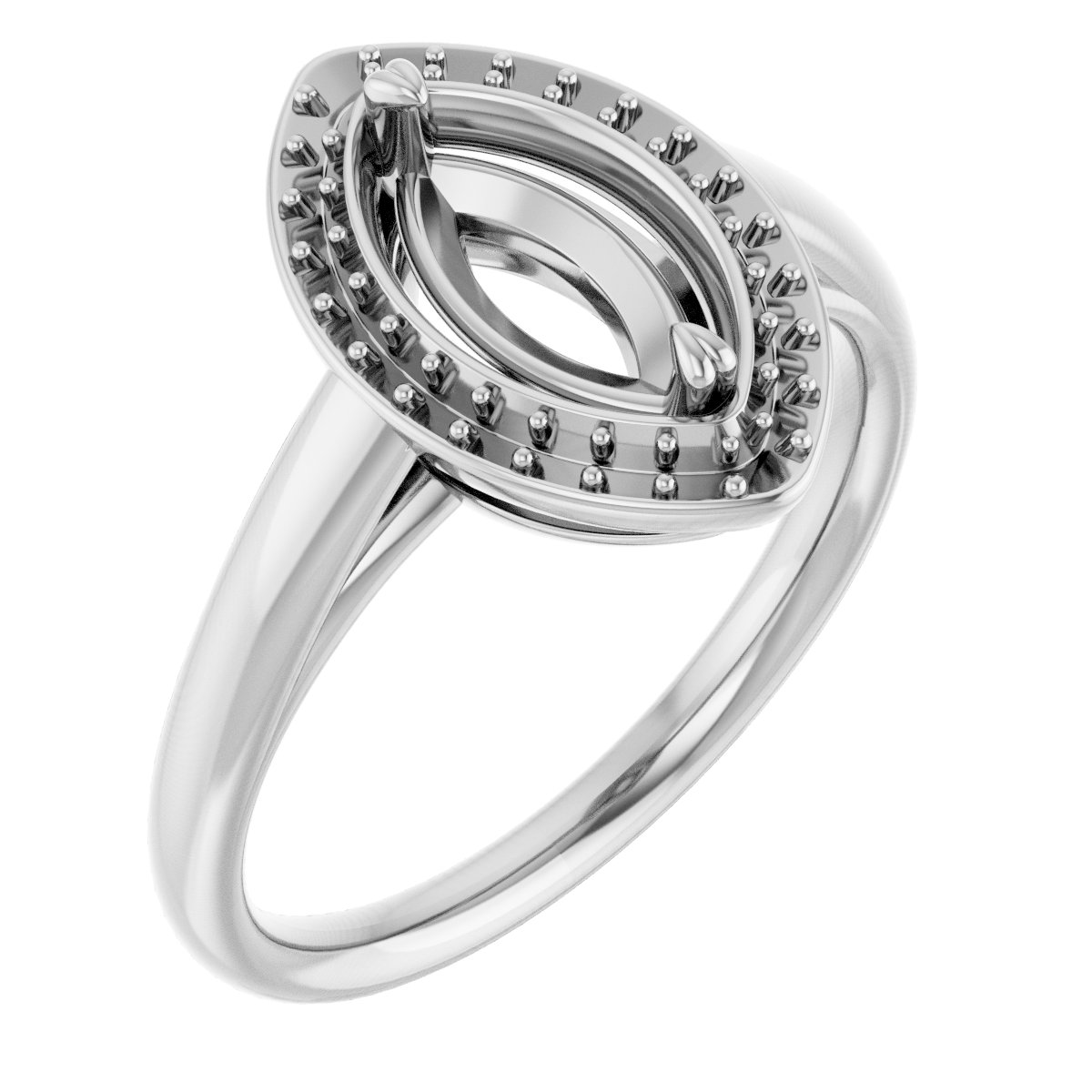 Halo-Style Engagement Ring