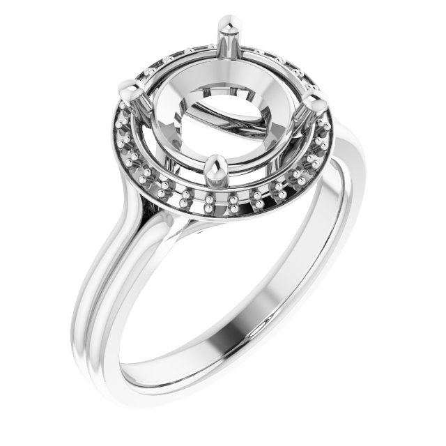 Halo-Style Ring