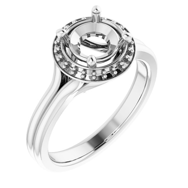 Halo-Style Ring