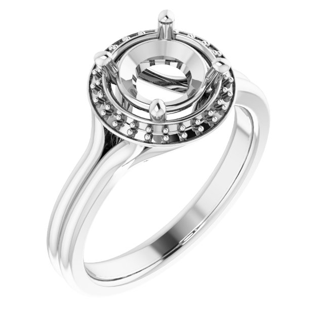Halo-Style Ring