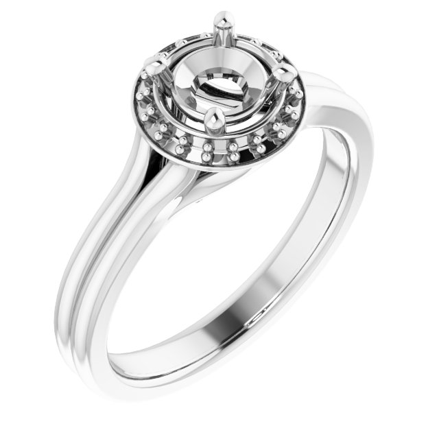 Halo-Style Ring