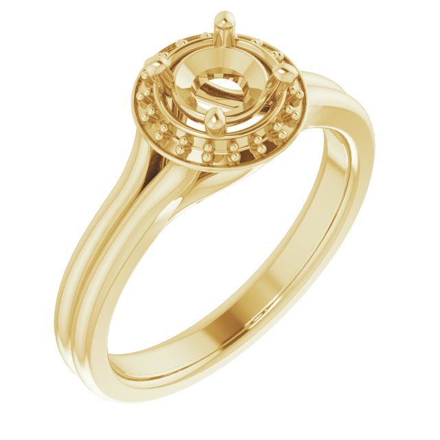 Halo-Style Ring
