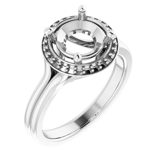Halo-Style Ring