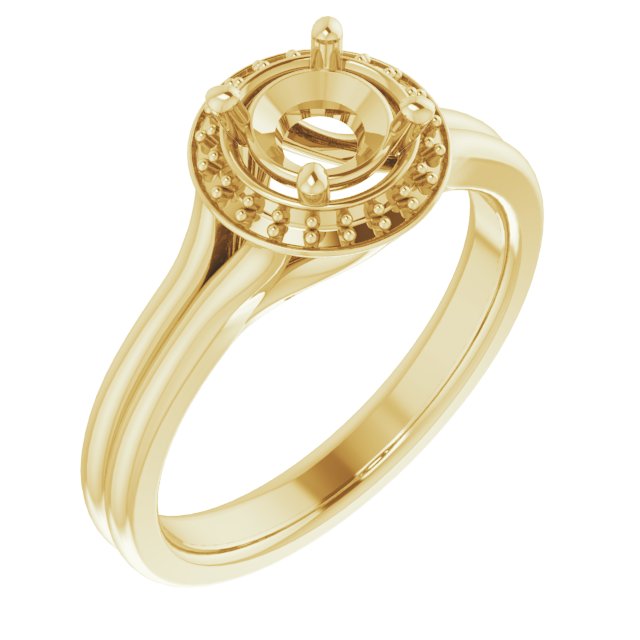 Halo-Style Ring
