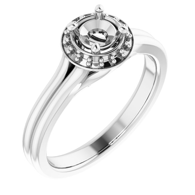 Halo-Style Ring