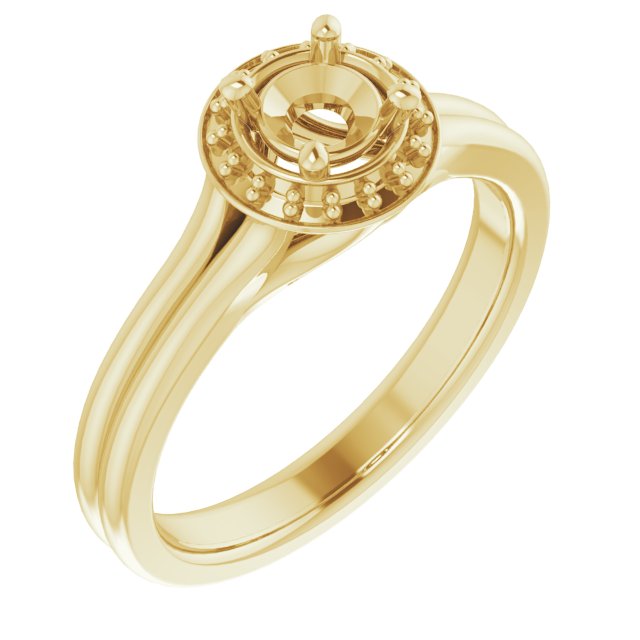 Halo-Style Ring