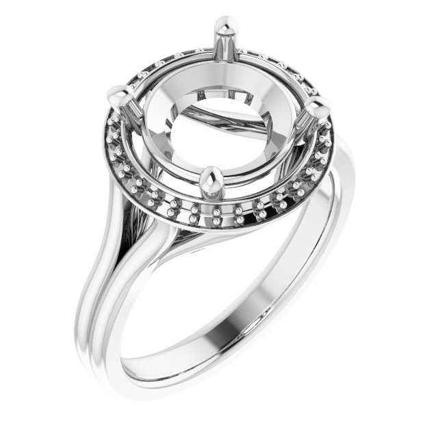 Halo-Style Ring