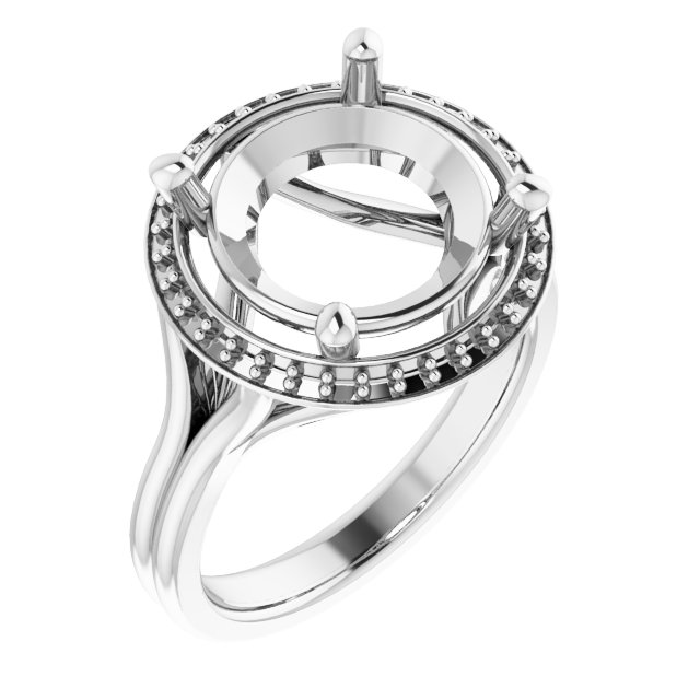 Halo-Style Ring