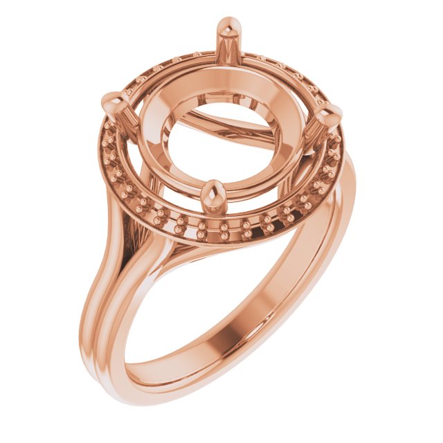 Halo-Style Ring