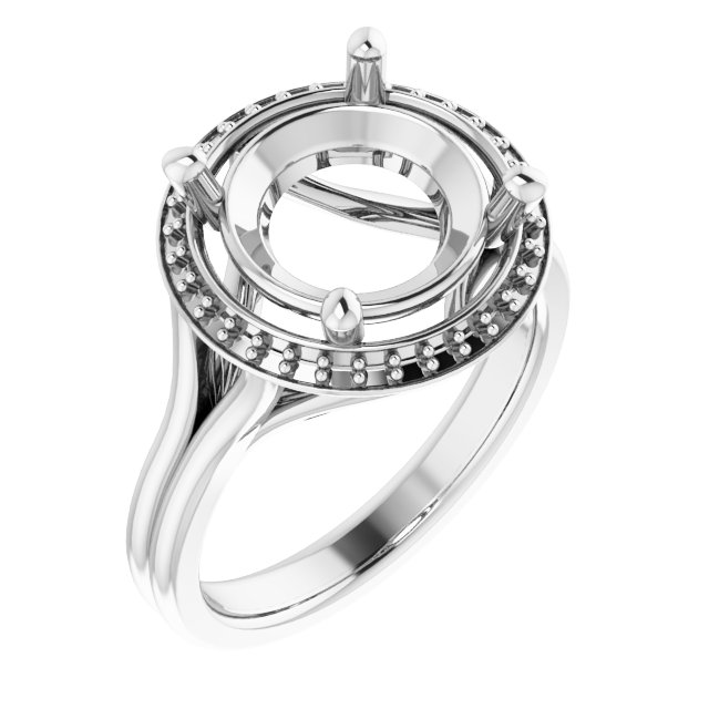 Halo-Style Ring