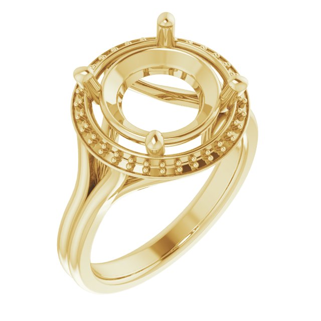 Halo-Style Ring