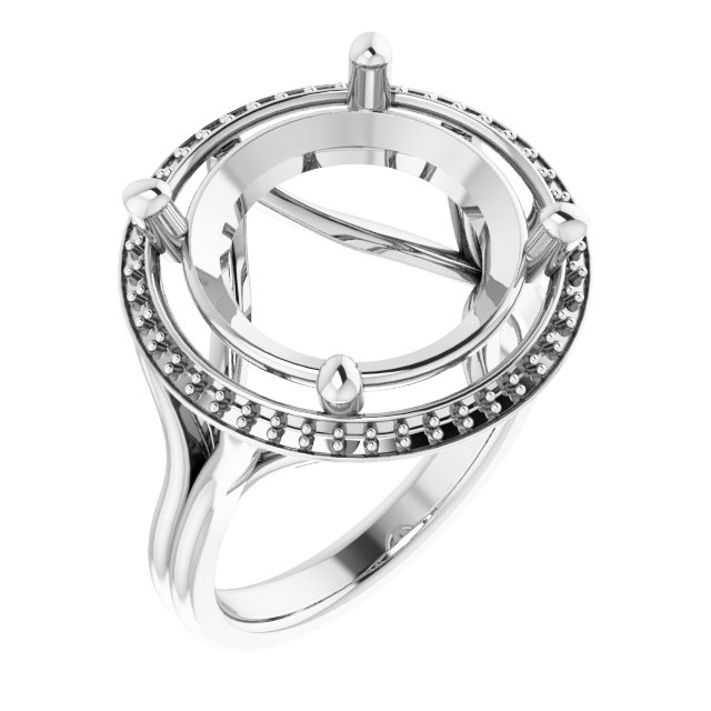 Halo-Style Ring