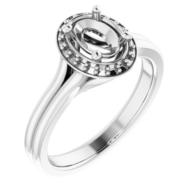 Halo-Style Ring