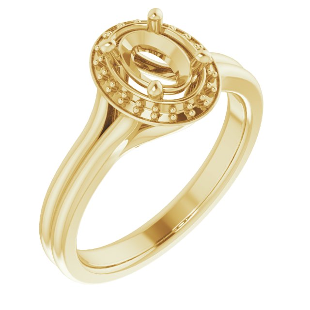 Halo-Style Ring