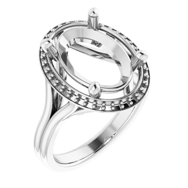 Halo-Style Ring