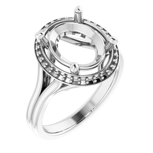 Halo-Style Ring