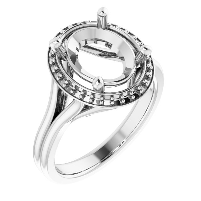 Halo-Style Ring