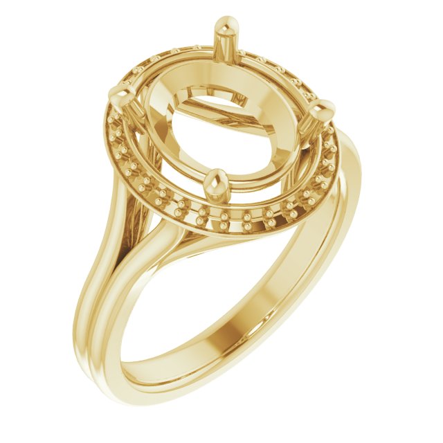 Halo-Style Ring