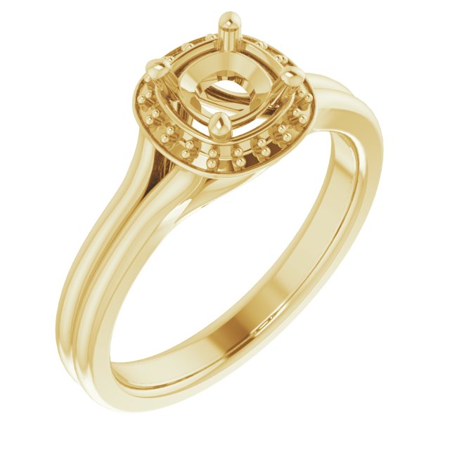 Halo-Style Ring