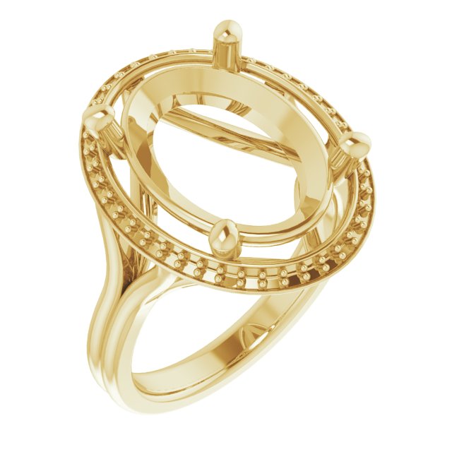 Halo-Style Ring