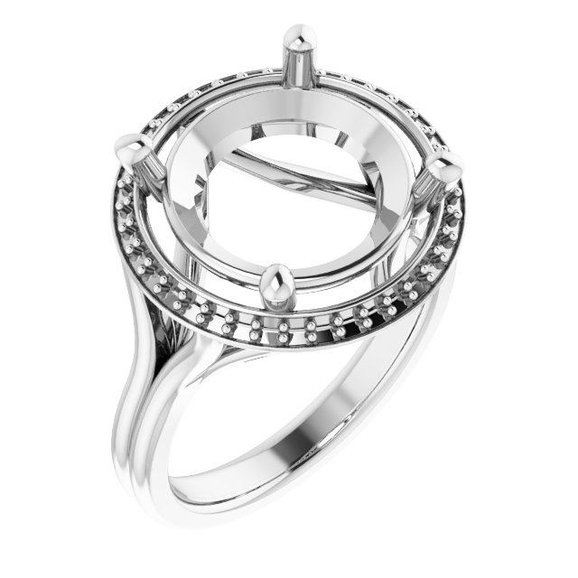 Halo-Style Ring
