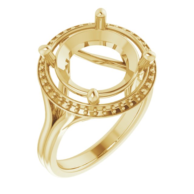 Halo-Style Ring