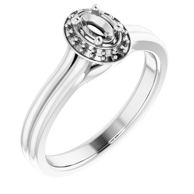 Halo-Style Ring