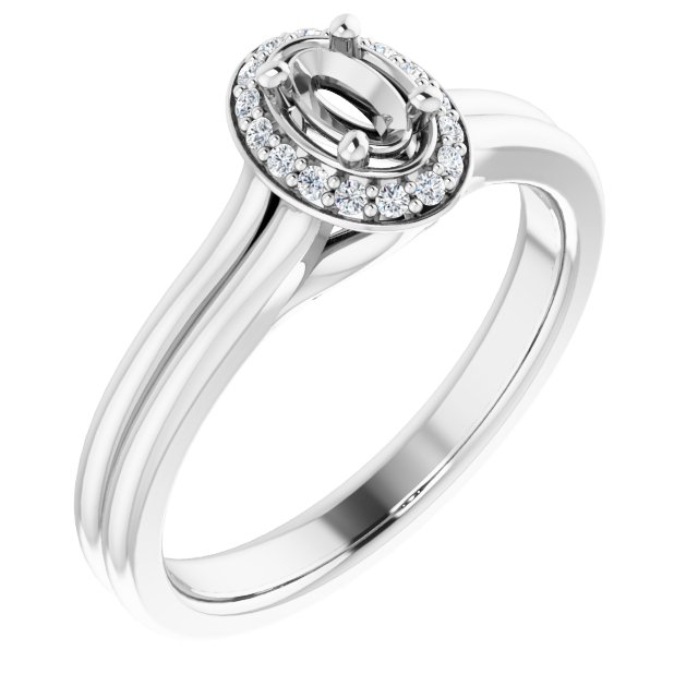 14k White Gold