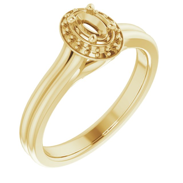 Halo-Style Ring