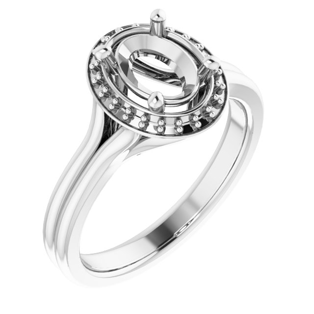 Halo-Style Ring