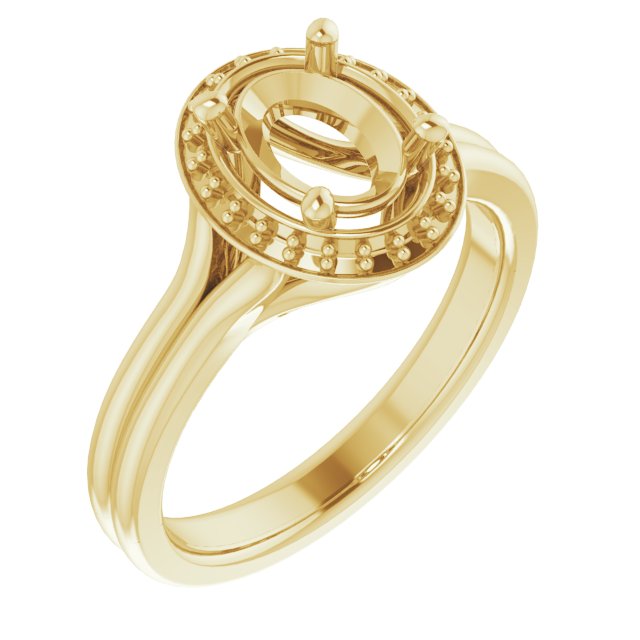 Halo-Style Ring